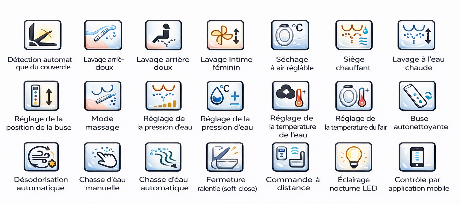 Toilette Japonaise Connectée Cobis